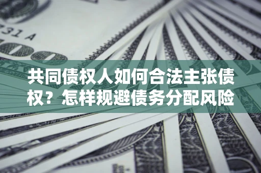 北京共同债权人如何合法主张债权？怎样规避债务分配风险？