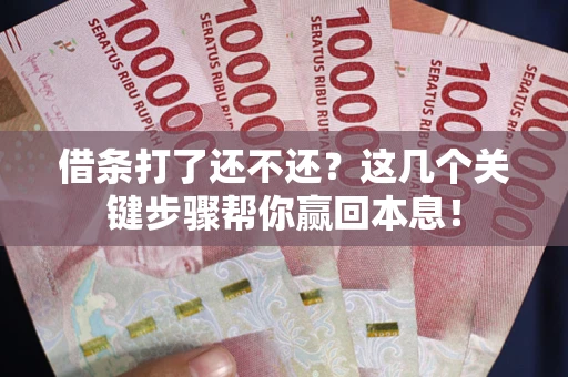 北京借条打了还不还？这几个关键步骤帮你赢回本息！