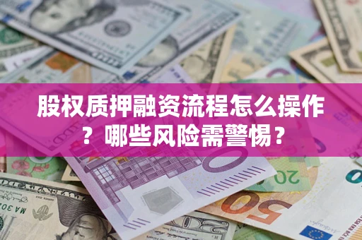 北京股权质押融资流程怎么操作？哪些风险需警惕？