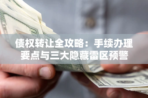 北京债权转让全攻略：手续办理要点与三大隐藏雷区预警