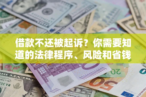 北京借款不还被起诉？你需要知道的法律程序、风险和省钱技巧
