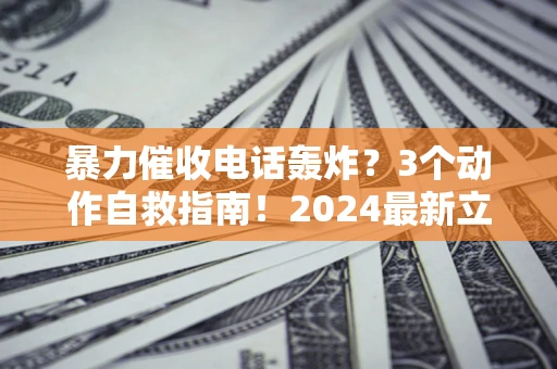 北京暴力催收电话轰炸？3个动作自救指南！2024最新立案标准全解析