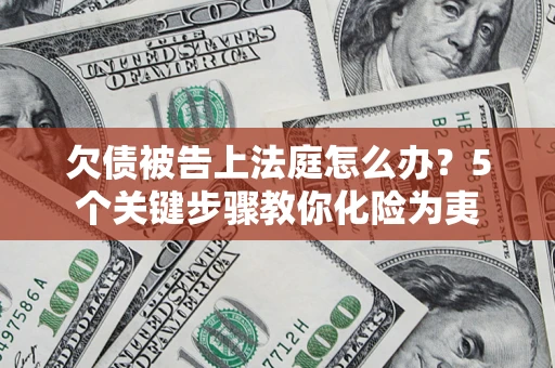 北京欠债被告上法庭怎么办？5个关键步骤教你化险为夷
